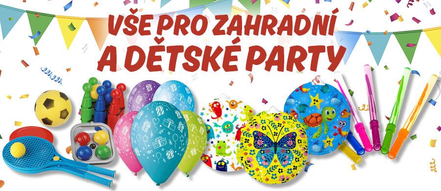 Dětské a zahradní party