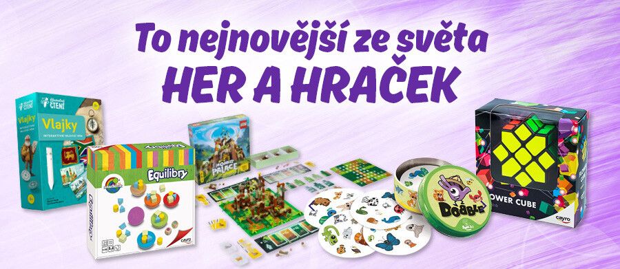 Novinky ze světa her a hraček - květen 2025