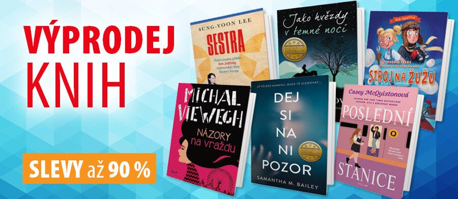 Knížní výprodej - leden 2025