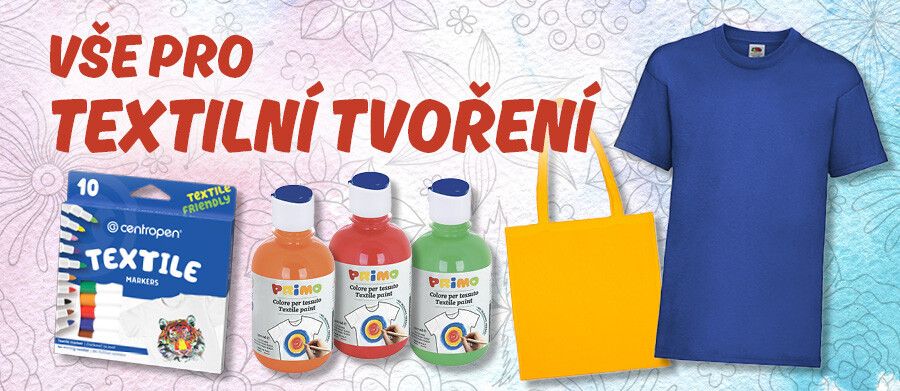 Vše pro textilní tvoření - březen 2025