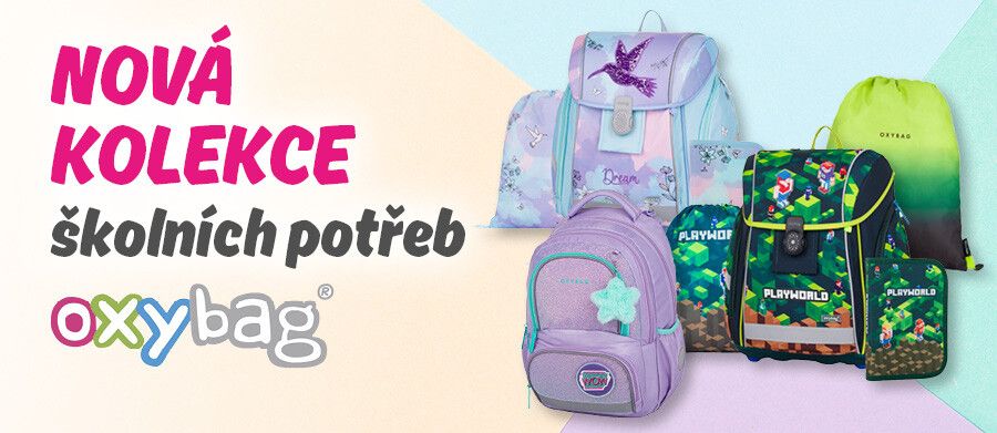 Nová kolekce oxybag - březen 2025