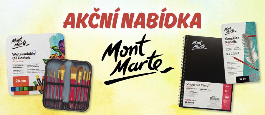 Akční nabídka Mont Marte - leden 2025