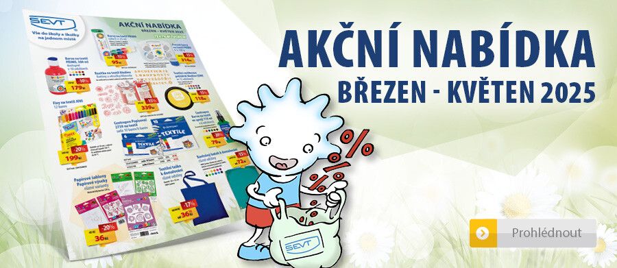 Akční leták březen - květen 2025