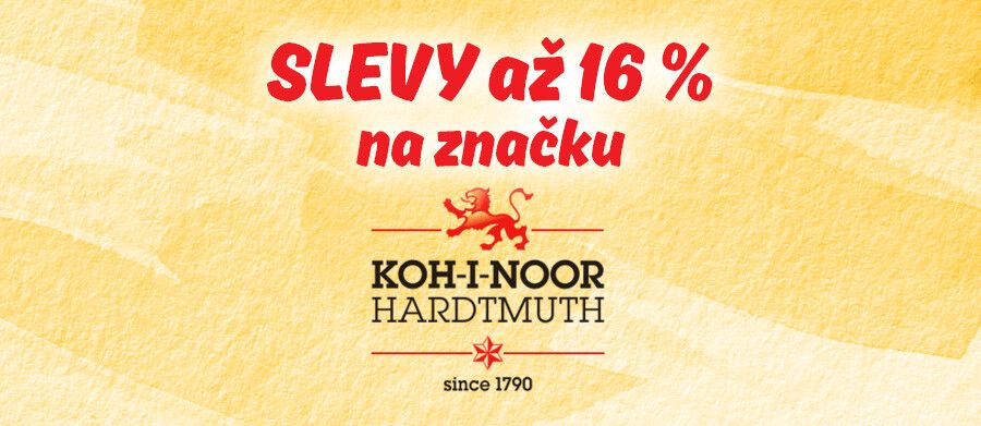 Letní slevy na Koh-i-noor - červenec 2025