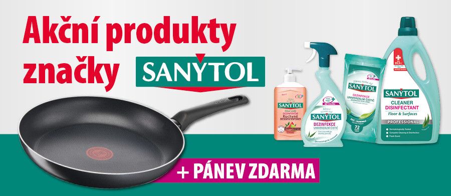 Akční nabídka značky Sanytol - září 2023