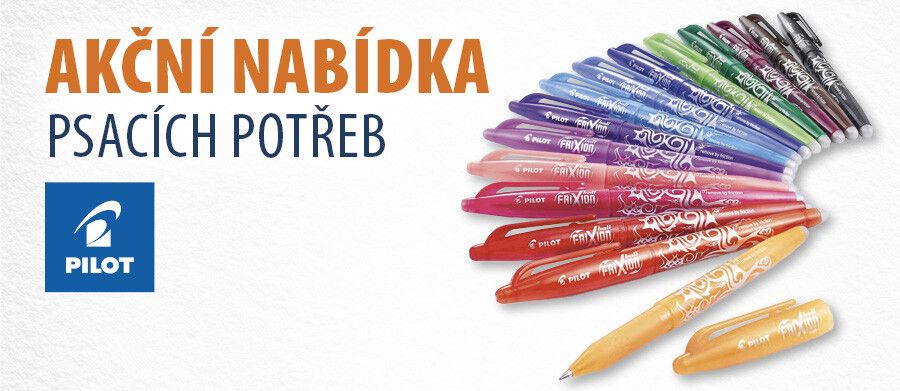 Letní slevy až 42 % na Pilot - srpen 2024
