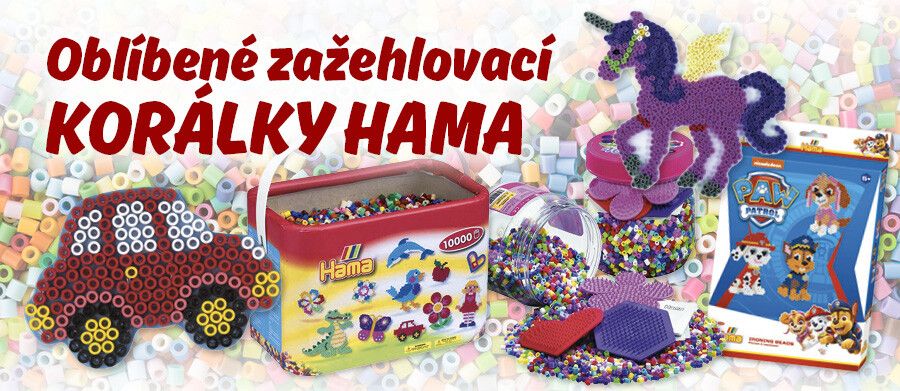 Zažehlovací korálky HAMA - listopad 2023