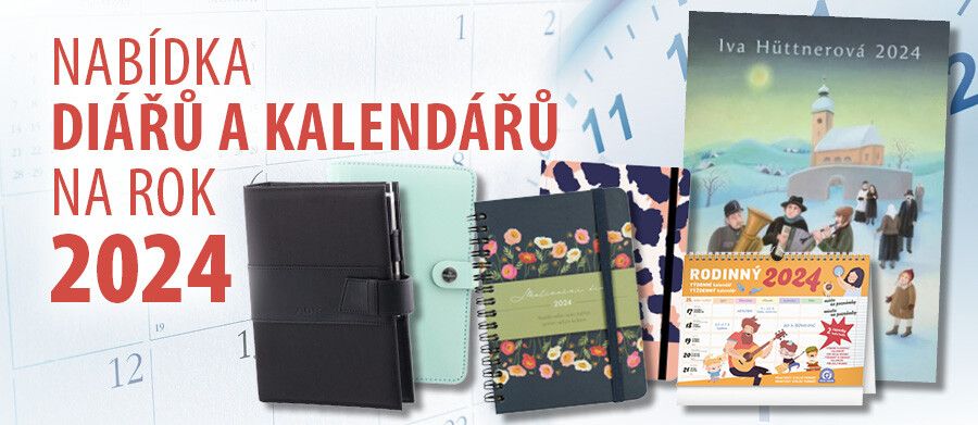 Diáře a kalendáře 2024