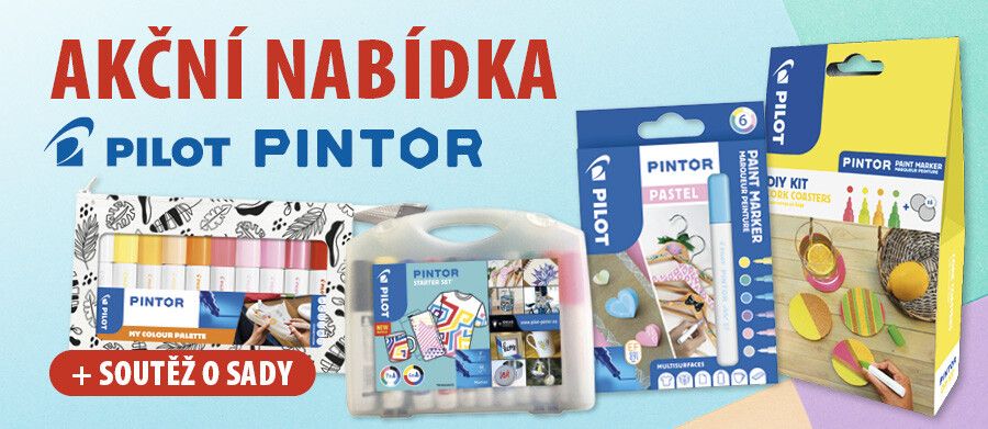 Akční nabídka Pilot Pintor - duben 2024