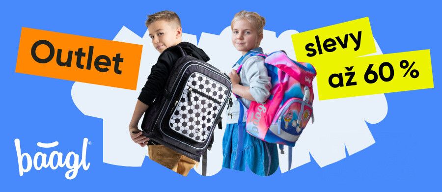 Slevy na značku Baagl - listopad 2024