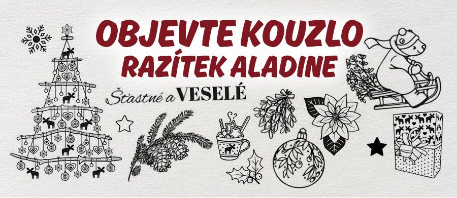 ALADINE razítka - listopad 2024