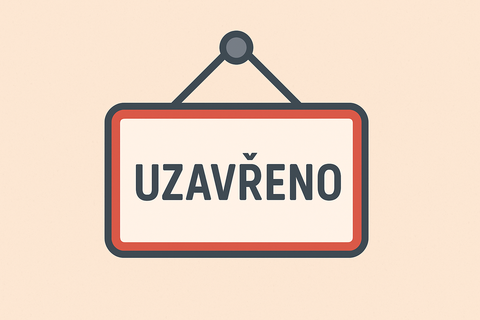 Uzavření prodejny v Českých Budějovicích