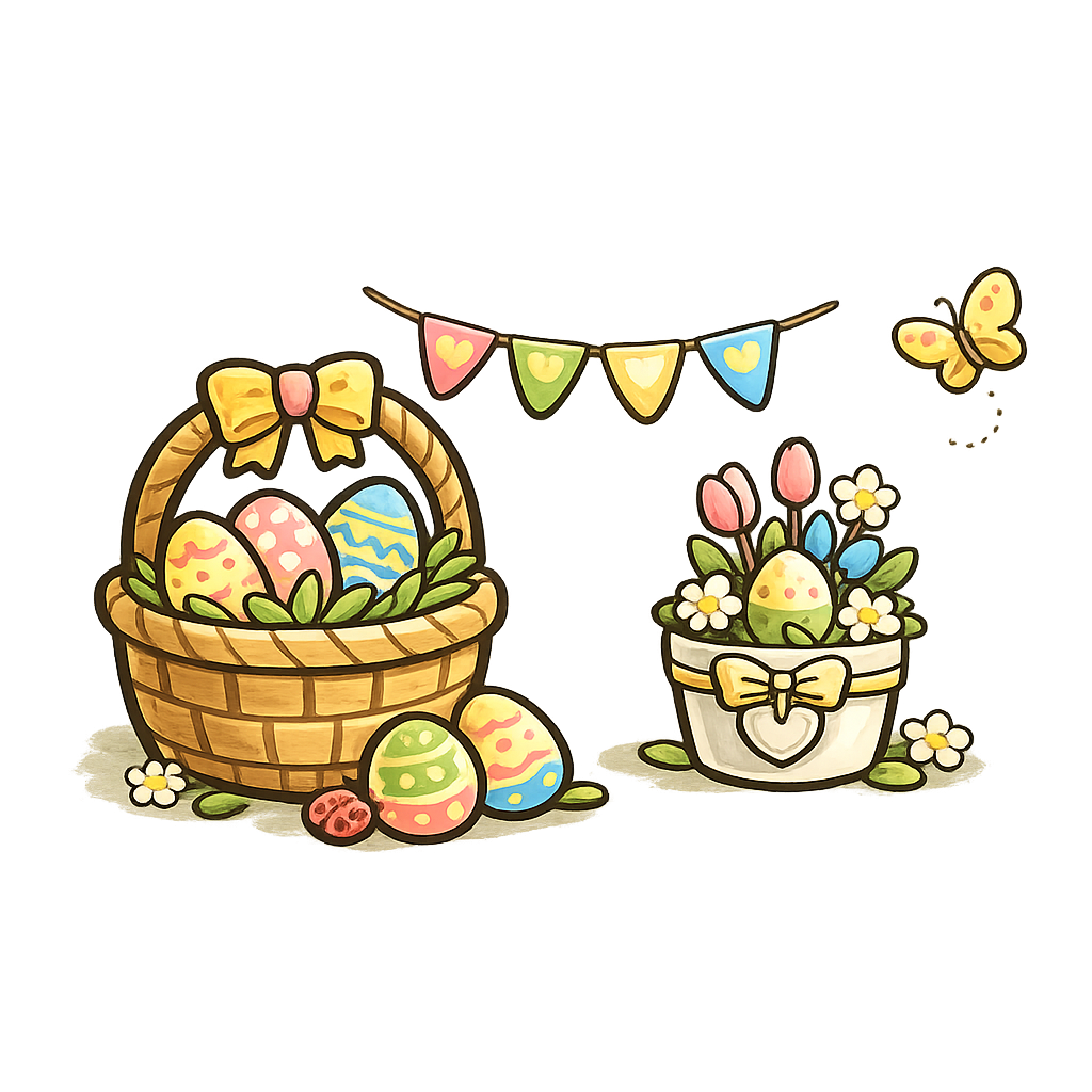 Jarní a velikonoční dekorace