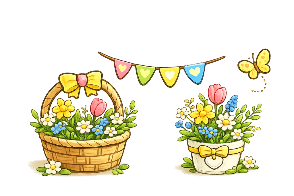 Jarní a velikonoční dekorace