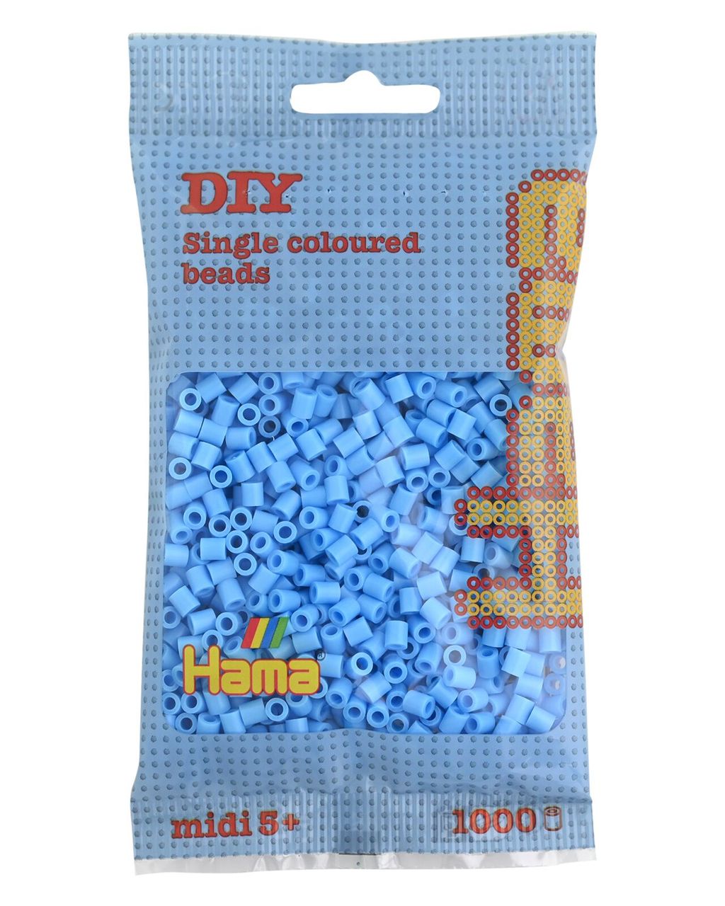 Jednobarevné korálky