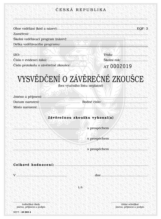 Maturita, závěrečné zkoušky