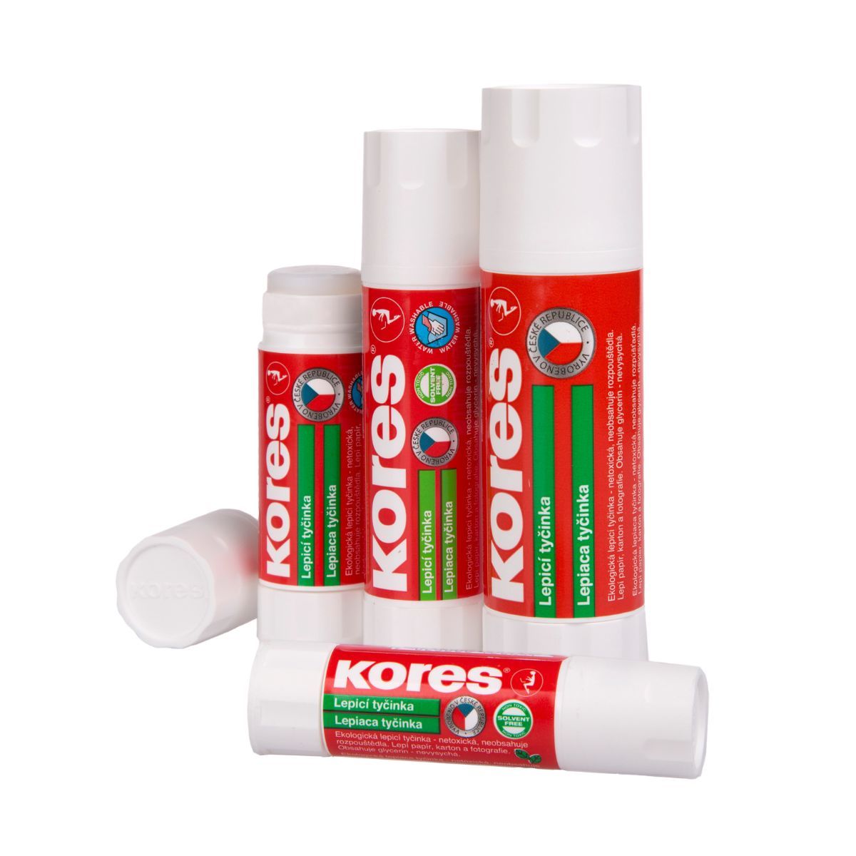 Nůžky, lepidla a lepicí tyčinky