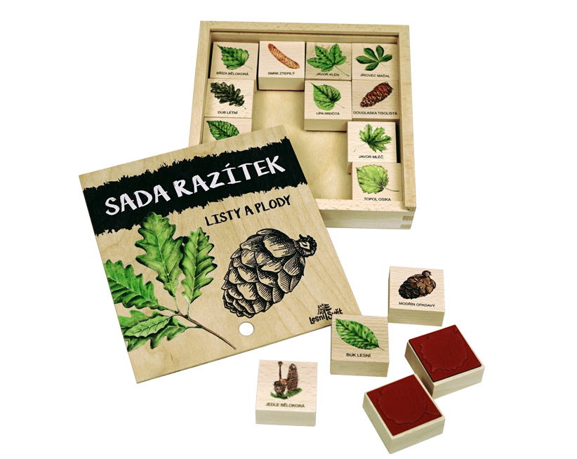 Razítka, samolepky a nažehlovačky