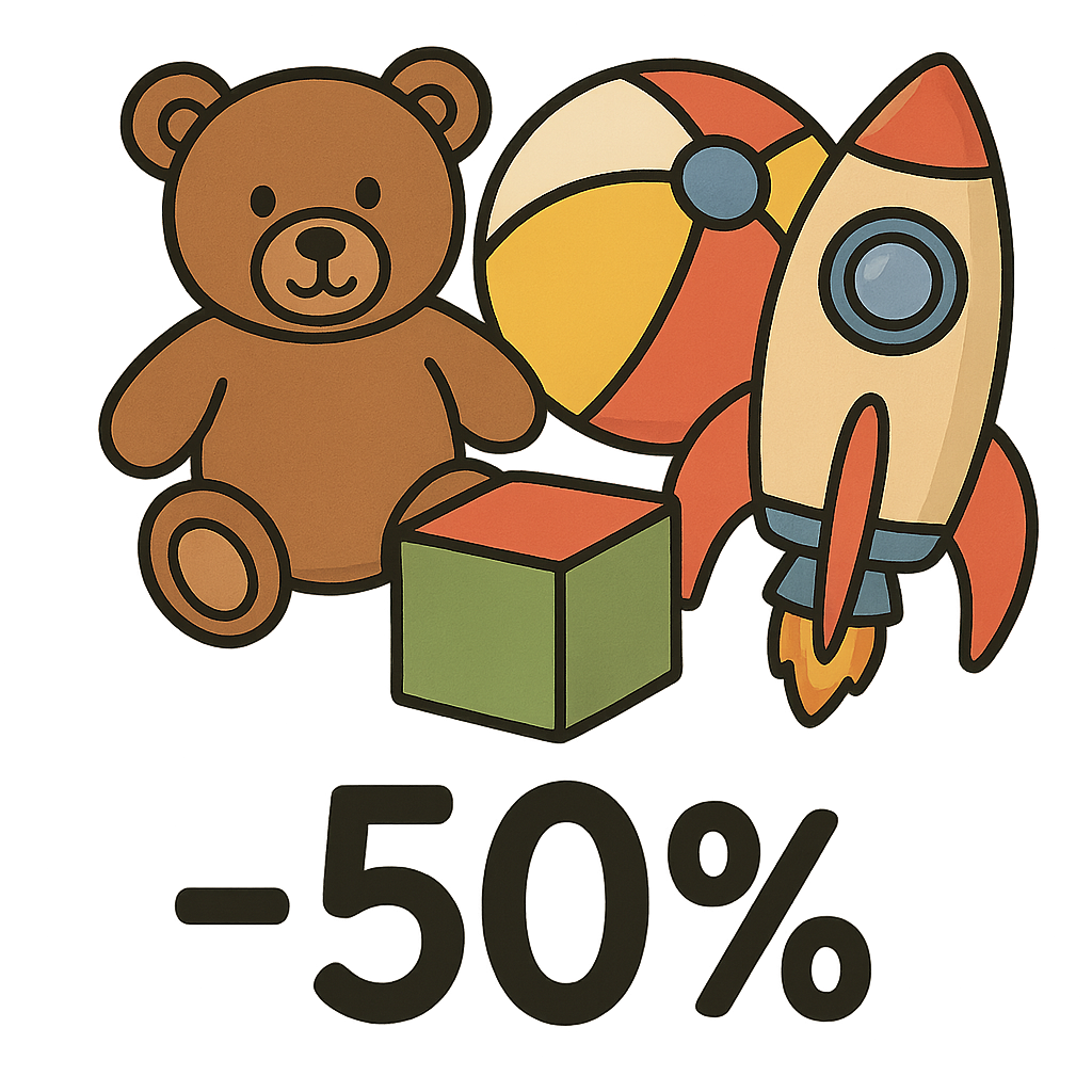 Výprodej her a hraček