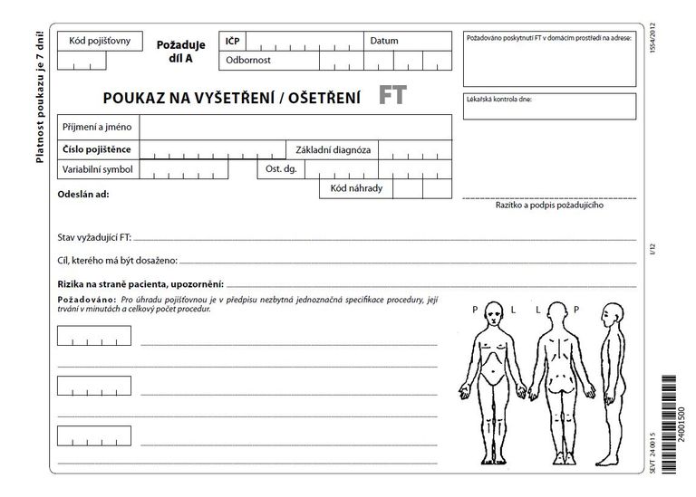 06ft- Poukaz na vyšetření - ošetření FT list A5