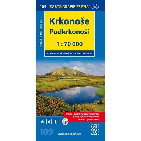 Obrázek produktu: 1: 70T(109)-Krkonoše,Podkrkonoší (cyklomapa)