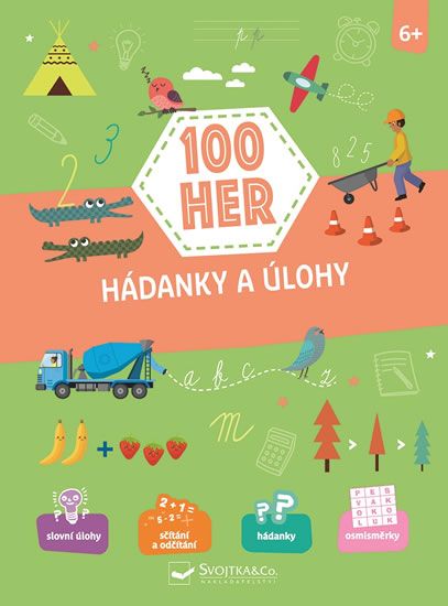 Obrázek produktu: 100 her - Hádanky a úlohy 6+