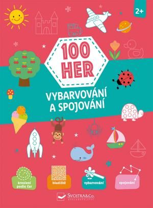 Obrázek produktu: 100 her, Vybarvování a spojování 2+