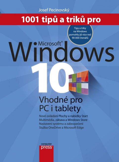 Obrázek produktu: 1001 tipů a triků pro Microsoft Windows 10