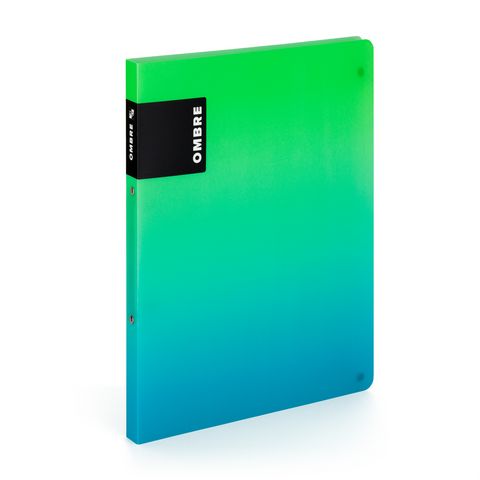 Obrázek produktu: 2-Kroužkový pořadač A4 PP OMBRE - zelená
