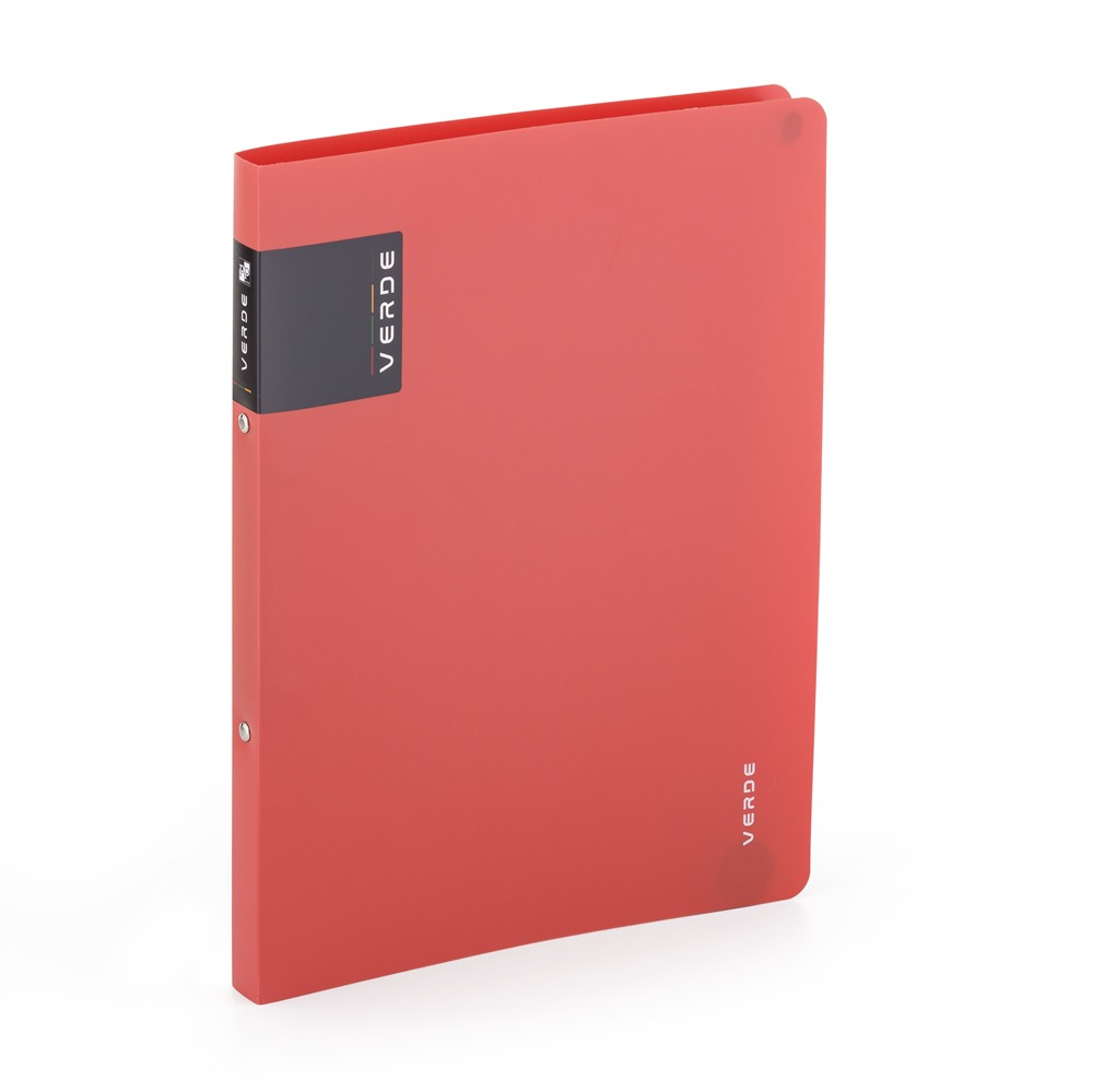 2-Kroužkový pořadač A4 PP VERDE - cihlová