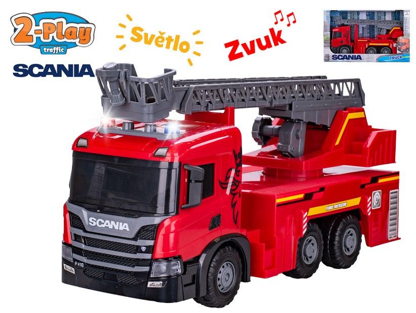 2-Play Traffic auto hasiči Scania 54 cm