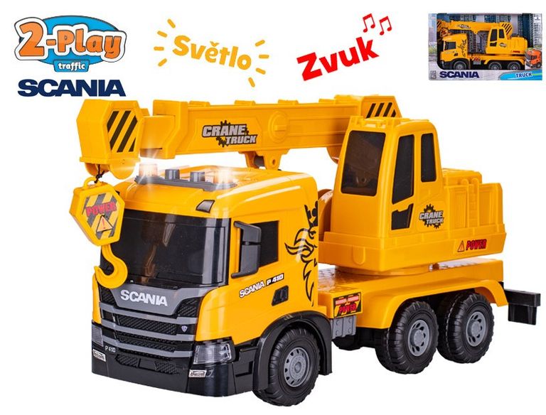 2-Play Traffic auto jeřáb Scania 54 cm