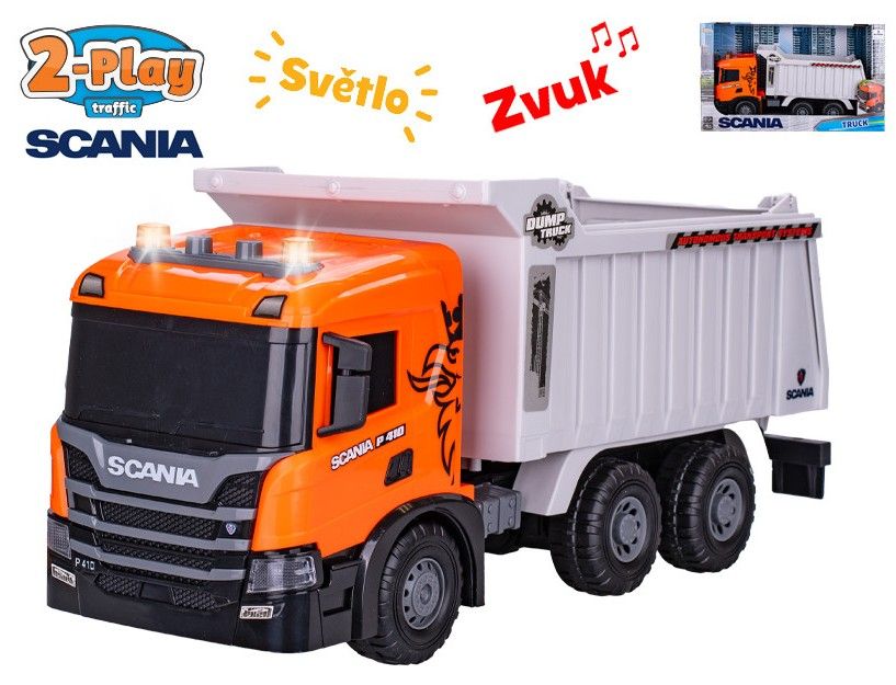 2-Play Traffic auto sklápěčka Scania 54 cm