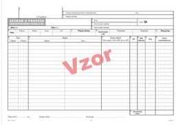Obrázek produktu: 35- Záznam o provozu zdravotnického vozidla