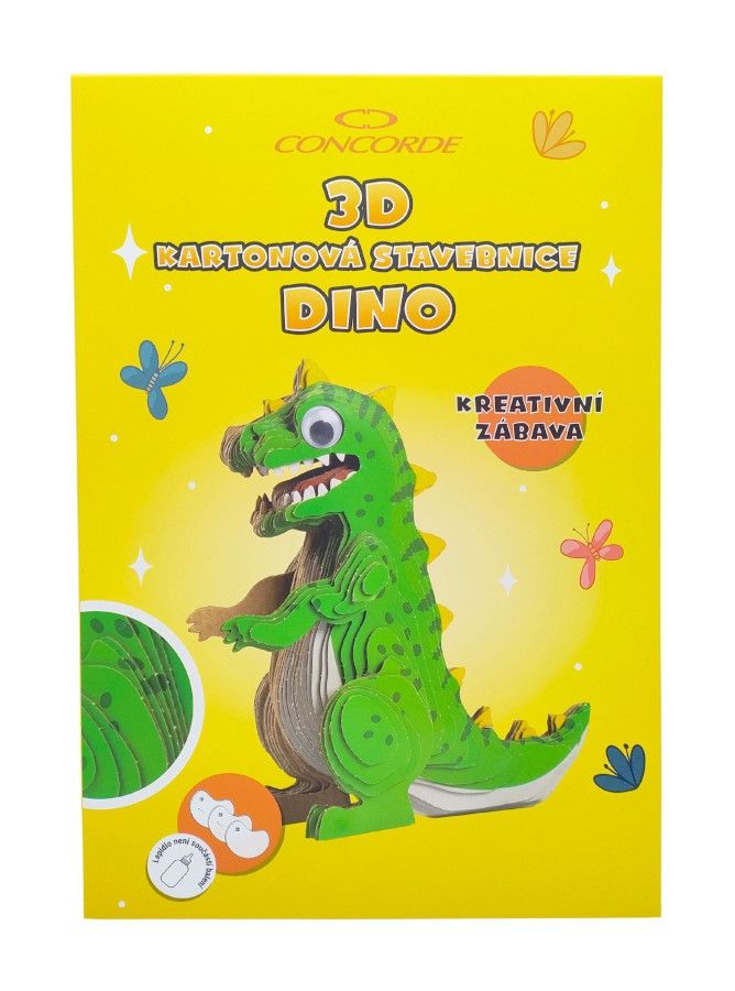 3D kartonová stavebnice CONCORDE - Dinosaurus