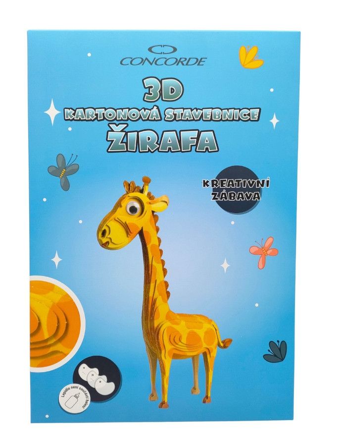 3D kartonová stavebnice CONCORDE - Žirafa