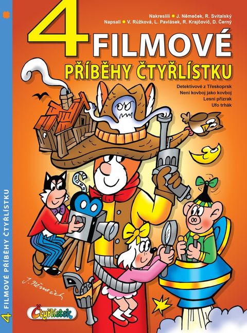 Obrázek produktu: 4 filmové příběhy Čtyřlístku