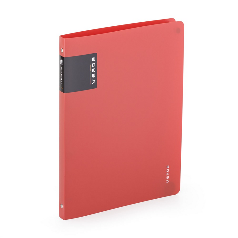 Pořadač PP A4 4kr. VERDE cihlová KARTONPP