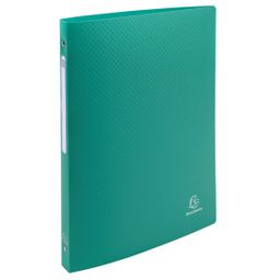 Obrázek produktu: 4-Kroužkový pořadač s popisovatelným štítkem, A4, 2 cm, PP - zelený