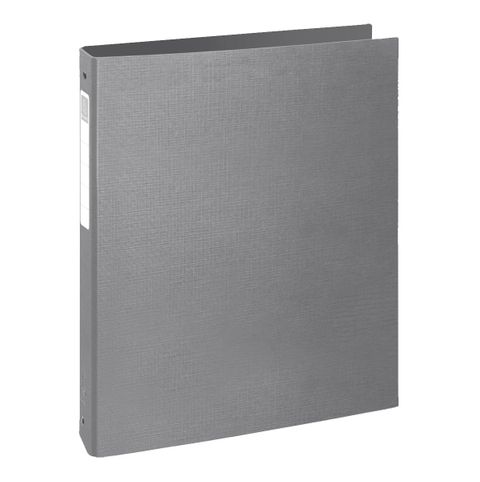 Obrázek produktu: 4-Kroužkový pořadač Teksto A4, 4 cm, karton - šedý