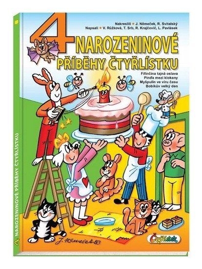 4 narozeninové příběhy Čtyřlístku