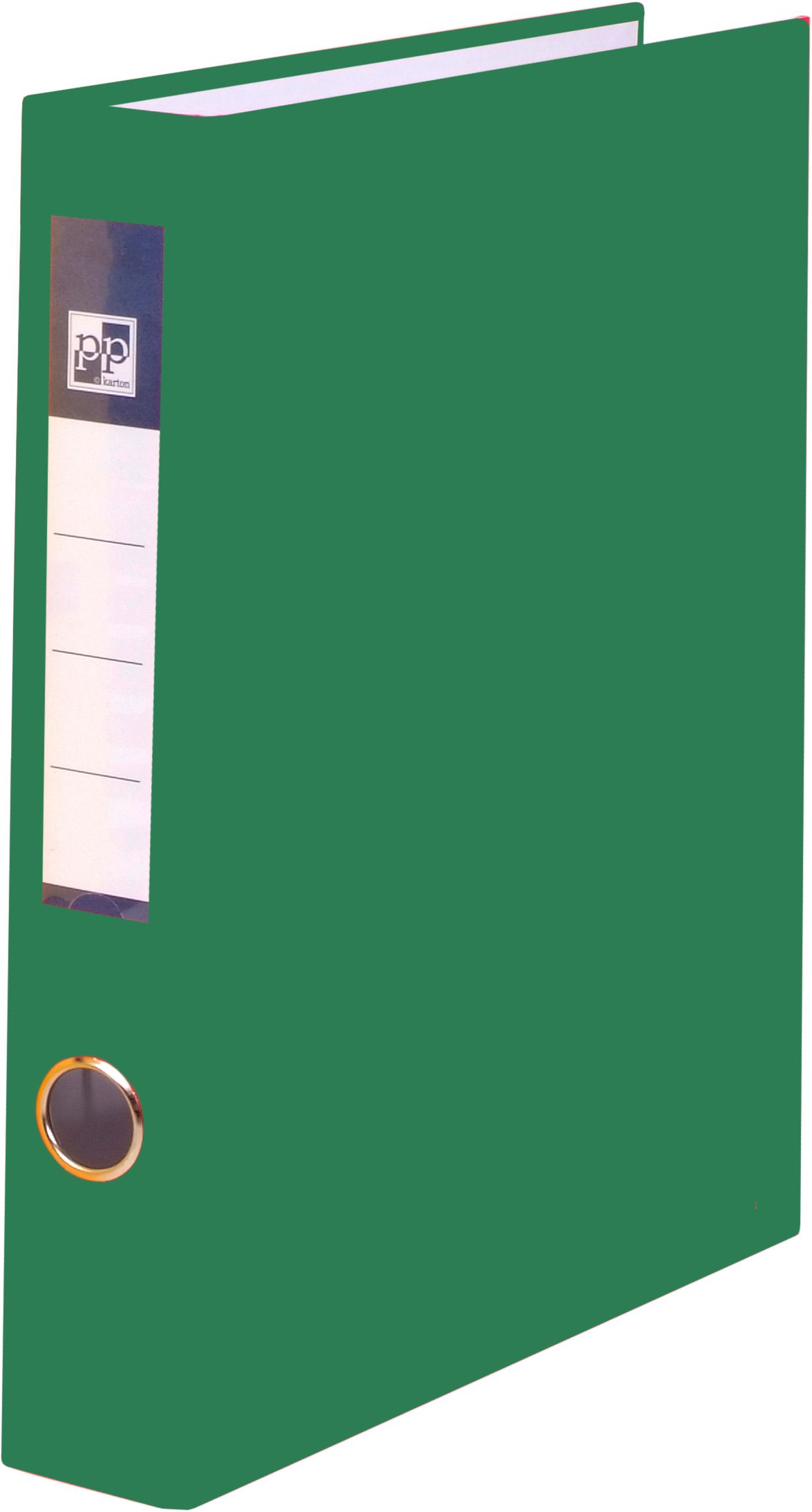 4kroužkový pořadač plastový A4 PP 4 cm - zelený