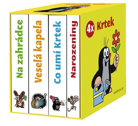 Obrázek produktu: 4x Krtek (komplet v krabičce)