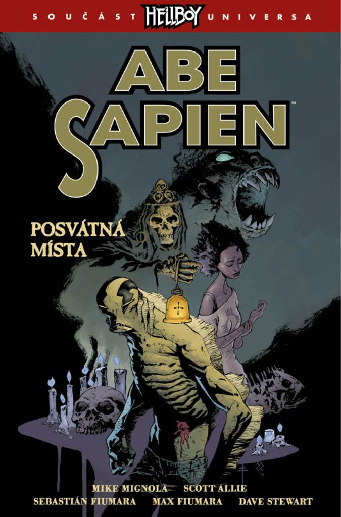 Abe Sapien 5: Posvátná místa - Mike Mignola, Allie Scott