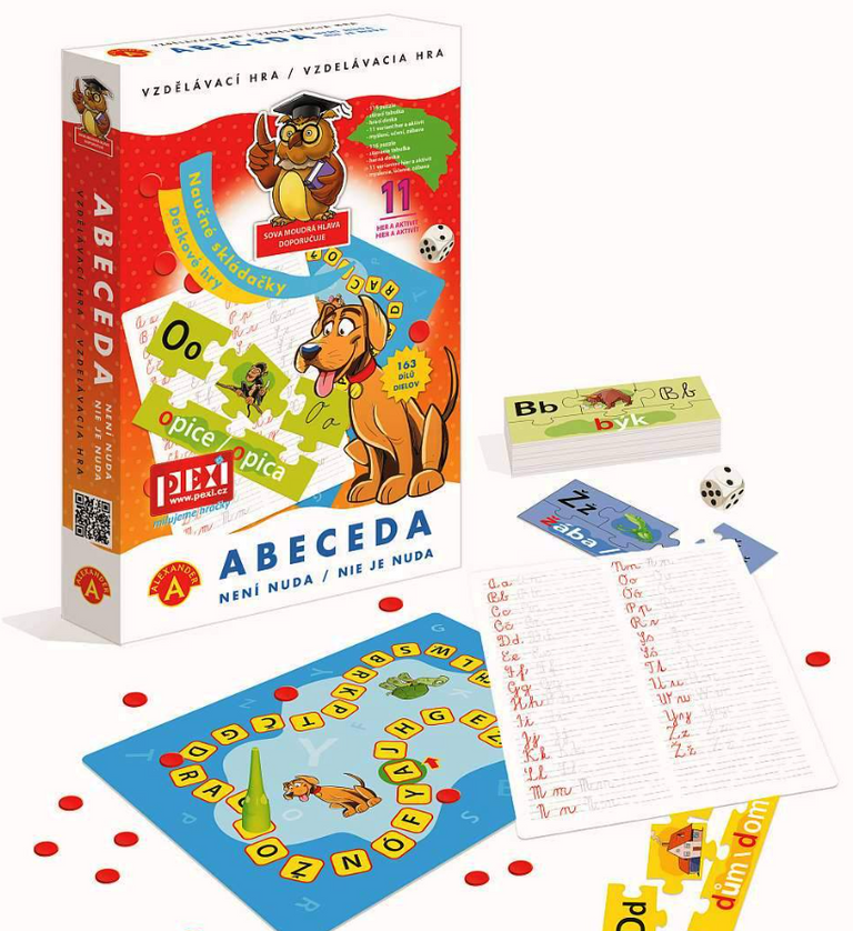 Pexi ABECEDA není nuda 11 her