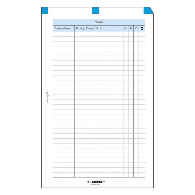 ADK Aktivity A6 (sada 5 listů)