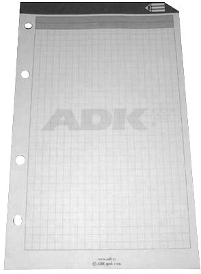ADK Blok s děrováním A6