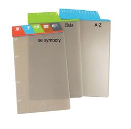 Obrázek produktu: ADK Dělící listy se symboly A5 (5 ks)