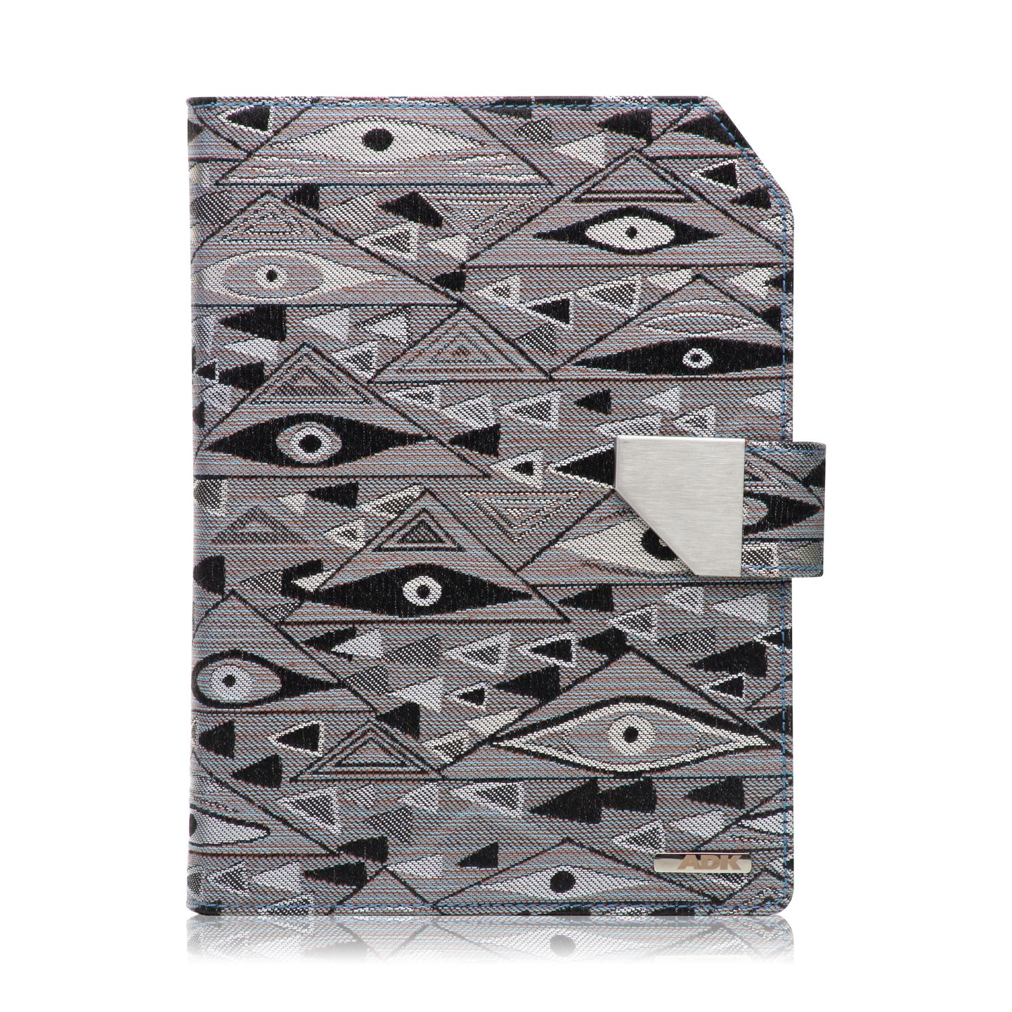 ADK Diář Art A5 2026 - Egyptské oko stříbrné