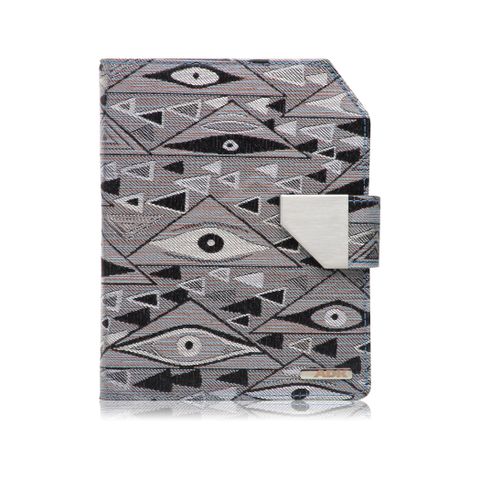 Obrázek produktu: ADK Diář Art A6 2026 - Egyptské oko stříbrné